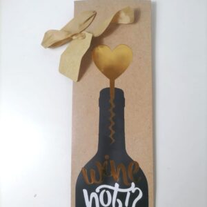 GIFT BAG WINE OPNER 12.5X34.5X10CM/EACH