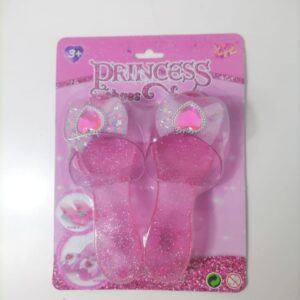 SHOES PRINCESS ON CARD YL738-1/EACH