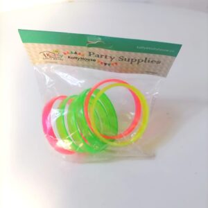 PARTY PACK BANGLESD6.5CM 6PC/PK/EA.PK