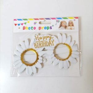 PHOTO PROP GLASS HBD 15CM 6PC/PK/EA.PK