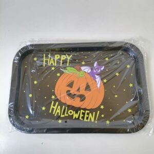 IRON TRAY HALLOWEEN REACTANGLE 34X23CM/E