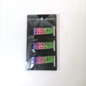 HAIR PINS MULTI COLOR 24PC/CARD/EA.CARD