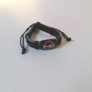 BRACELET ROPE PEACE,FLAG,STAR SIGN/EACH