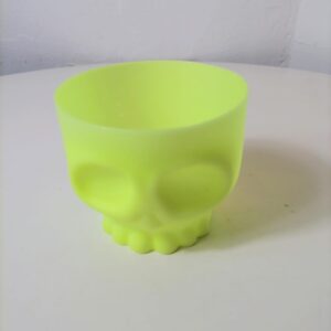 PLASTIC BOWL SKULL GID S11XH10CM/EACH