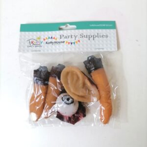 HALLOWEEN ACCES FINGERS+EYE+EARS 5PC/SE