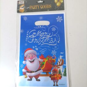 PARTY LOOT BAG XMAS 16X25CM 10PC/PK