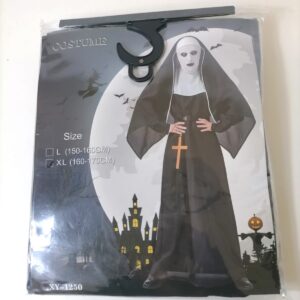 COSTUME ADULT NUN UNISEX XY-1250/EACH