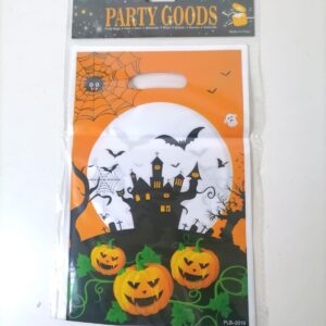 PARTY LOOT BAG HALLOWEEN 16X25CM 10PC/PK