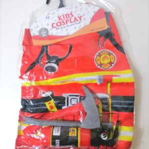 COSTUME KIDS COSPLAY FIREMAN/EACH