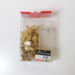 B/O LED LIGHT GOLD LEAFS L2M/EACH