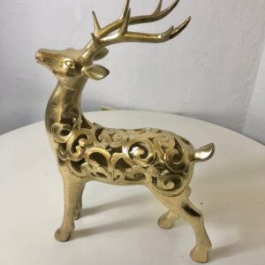 ORNAMENT DEER STANDING (L) 39CM/EACH