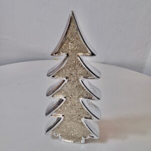 X'MAS DECO CERAMIC TREE H26CM/EACH