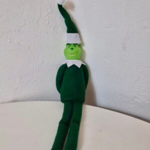 X'MAS DECO GREEN MAN SITTING L39CM/EACH