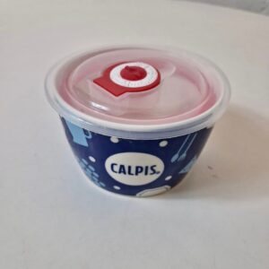 CERAMIC BOWL WITH LID (S) 5.5X10CM/EACH