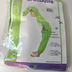 COSTUME CHILD CROCODILE 7-8/EACH