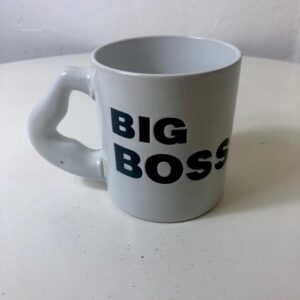 CERAMIC MUG BIG BOSS (L) 10X11CM/EACH
