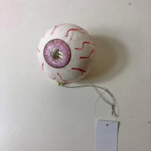 HALLOWEEN DECO EYE BALLS 8X8X8CM 4PCS/BO