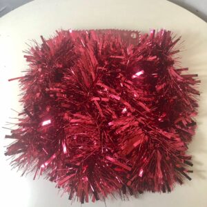 TINSEL LONG ASSORTED COLOUR W14CMXL3.6M/