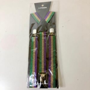 SUSPENDER MARDIGRASS W2.5CMXL1M/EACH