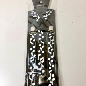 SUSPENDER MUSIC NOTES W2.5CMXL1M/EACH
