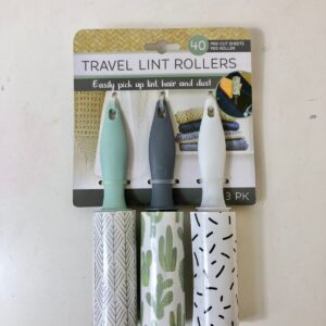 TRAVEL LINT REMOVER 3PC/PK/EA.PK