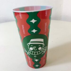 PLASTIC TUMBLE XMAS (L) 8.5X15CM/EACH
