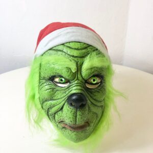 MASK GREEN WITH HAT +-50CM/EACH