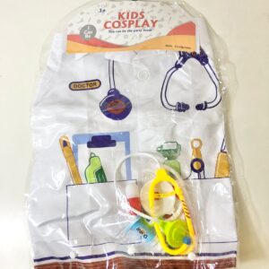 COSTUME KIDS COSPLAY DOCTOR WITH ACCS/EA