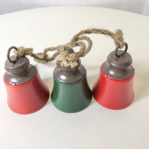 IRON DECO HANGING BELL 5.5X8.25X50.70CM/