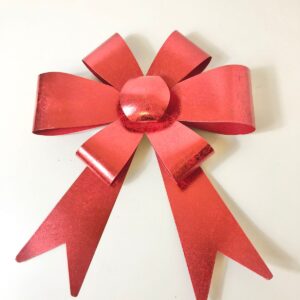 IRON DECO BOWTIE 33CM/EACH