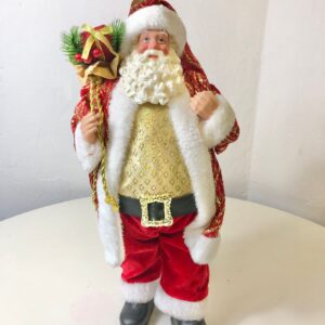 STANDING SANTA FAT TAMMY (L) H45CM/EACH