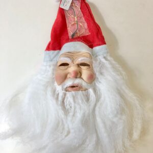 MASK SANTA WITH BEARD GLASS +-70CM/EACH