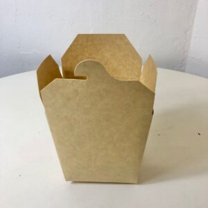 CHINESE TAKE-AWAY BOX WITH HANDLE 13X12C