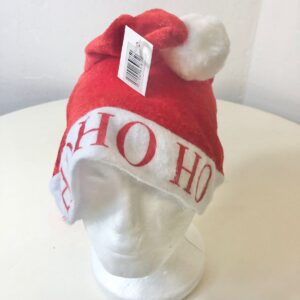 X'MAS HAT HOHOHO 28X38CM/EACH