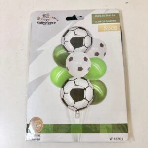 BALLOONS GLOBOS LATEX+FOIL 8PC/SET