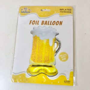FOIL BALLOON BEER MUG 98X148CM/EACH