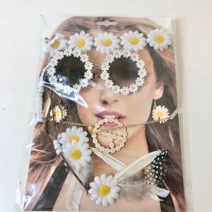 PARTY SET DAISY HEADBAND+GLASS/+E/RING/S