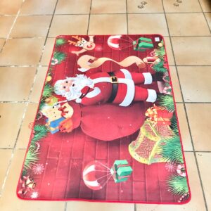 DOOR MAT CHRISTMAS THEME (XL) 80X120CM/E