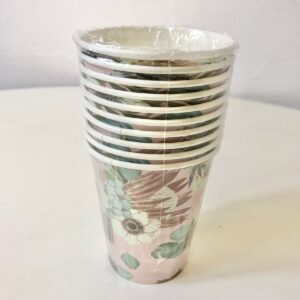 PARTY PAPER CUP PROTEA 7.5X8.5CM 10PC/PK