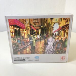 JIGSAW PUZZLE COFFEE STREET 1000PC 70X50