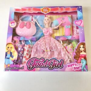 DOLL GOOD GIRL WITH ACCES. 263G-66/EACH