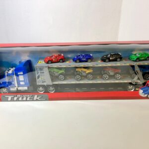 CAR SUPER TRUCK WITH CARS AND QUAD BIKES