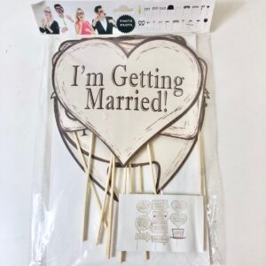 PHOTO PROPS BRIDE TO BE 10PC/PK/EA.PK