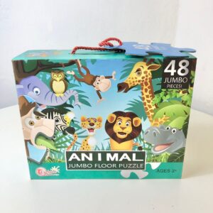 JUMBO FLOOR PUZZLE ANIMAL 48PC 88095