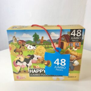 JUMBO FLOOR PUZZLE HAPPY FARM 48PC 88137