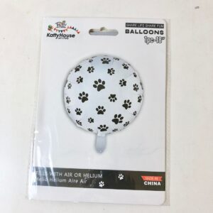 FOIL BALLOON DOG PAW 45CM/EACH