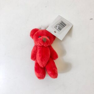SOFT TOY TEDDY BEAR SOLID COLORS 8CM/EAC