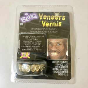 BLING TEETH ON CARD /EACH