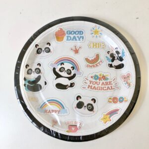 PARTY PAPER PLATE PANDA YOU ARE 9" 10PC