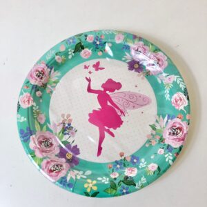 PARTY PAPER PLATE FAIRY 9" 10PC/PK